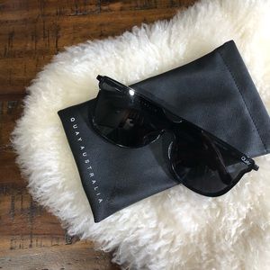 Quay Can You Not Aviator Sunglasses